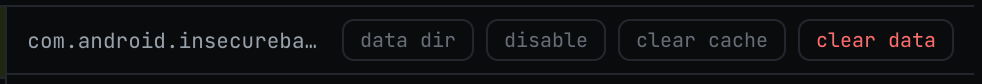 App detail pane header